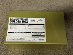 Golden Pokemon Sword & Shield 25th Anniversary Golden Box Card Game W/ Case 4521329322605 - Image 3