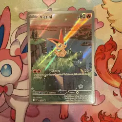 Pokemon Victini 208 Black Star Promo SV11: Black Bolt & White Flare MINT/NM - Image 2