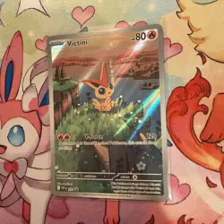 Pokemon Victini 208 Black Star Promo SV11: Black Bolt & White Flare MINT/NM - Image 3