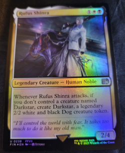 Holo Foil Rufus Shinra # 238 FIN Final Fantasy Set Magic The Gathering Cards MTG - Image 1