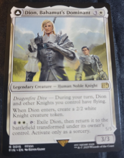 Dion, Bahamut's Dominant #16 FIN Final Fantasy Set MTG Magic The Gathering Cards - Image 1