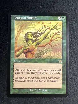MTG Natural Affinity - Mercadian Masques #260 - Image 1
