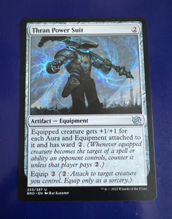 MTG - Thran Power Suit - The Brothers' War - Image 1
