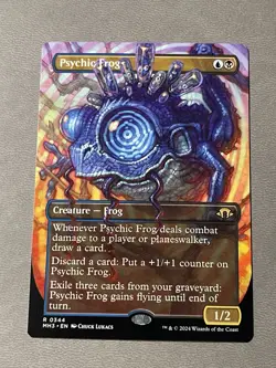 Psychic Frog (Borderless) MTG Modern Horizons 3 Regular NM - Image 1