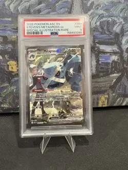 PSA 9 Steven’s Metagross ex 289/187 Special Illustration Rare Ascended Heroes - Image 1