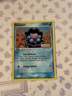 Pokemon EX Legend Maker Clamperl Stamped Reverse Holo 51/92 - Image 1