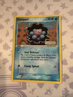 Pokemon EX Legend Maker Clamperl Stamped Reverse Holo 51/92 - Image 3