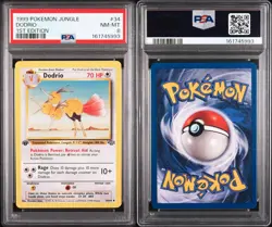 1999 POKEMON JUNGLE 1ST EDITION #34 DODRIO PSA 8 - Image 3