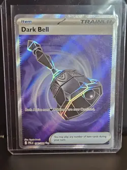 Pokemon TCG - Dark Bell 106/084 Me05: Pitch Black Holo - Image 3