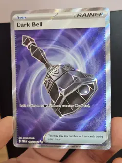 Pokemon TCG - Dark Bell 106/084 Me05: Pitch Black Holo - Image 5