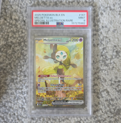 Meloetta ex 167/086 Sv: Black Bolt Special Illustration Rare Holo PSA 9 EN - Image 1