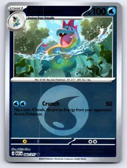 Croconaw (Energy Symbol ) 042/217 Ascended Heroes Pokemon Reverse Holo NM - Image 1