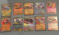 Pokemon TCG Mega Evolution Mega EX set of 10 ME01 - Image 1