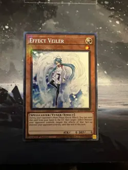 YuGiOh x1 Effect Veiler RA01-EN003 Prismatic Collector Rare NM 1st Ed - Image 1