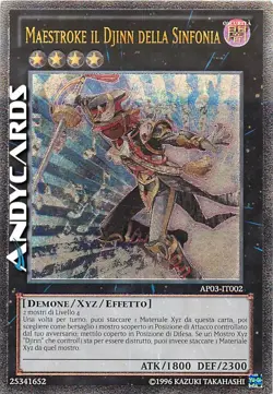 MAESTROKE IL DJINN DELLA SINFONIA (The Symphony) • Ultimate • AP03 IT002 YUGIOH! - Image 1