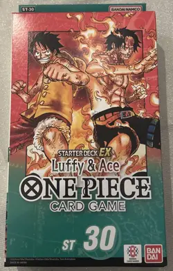 Bandai One Piece Card Game Starter Deck EX Luffy & Ace ST-30 English *NEW* - Image 1