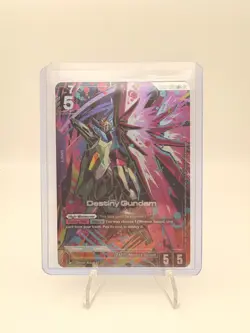 Bandai Gundam Card Game Destiny Gundam GD04-050 LR+ Holo Alt Art Unit EN - Image 1