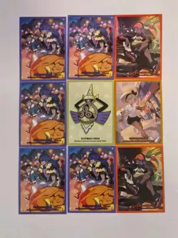 9 Card Lot Pokemon Full Art Shiny Collection - Image 2
