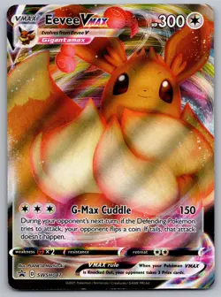 Eevee VMAX Holo Promo SWSH: Sword & Shield Promo Cards SWSH087 LP - Image 1