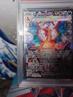 2023 Pokemon Charizard ex 223/197 Special Illustration Rare OBF EN PSA 9 - Image 5