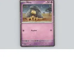 Abra (Cosmos Holo) 063/165 Promo Miscellaneous Cards & Products Pokemon NM - Image 1