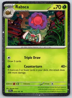Rabsca - (Cosmos Holo) Holo 014/191 Miscellaneous Cards & Products Promo NM - Image 1
