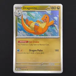Pokemon TCG Card Dragonite 149/165 151 Sam’s Club Cosmo Holo Promo - NM - Image 1