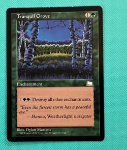 Tranquil Grove - Weatherlight - MTG - Magic the Gathering - LP/MP - Image 1