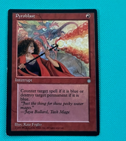 Pyroblast - Ice Age - MTG - Magic the Gathering - MP - Image 1