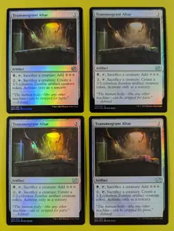 FOIL Transmogrant Altar x4 The Brothers' War 4x Magic the Gathering MTG - Image 1