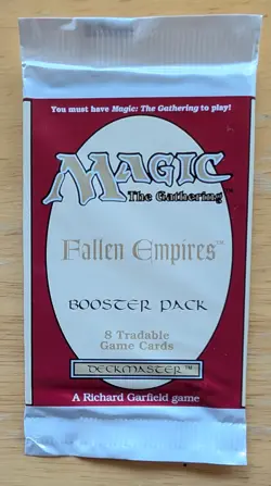 MTG - 6x Fallen Empires Booster Pack - Magic the Gathering Factory Sealed 1994 - Image 4