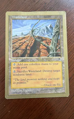 Wasteland - 1998 Mark Le Pine (TMP) World Championship Decks Regular - Image 1