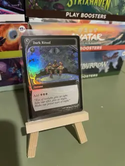 Dark Ritual Mystery Booster 2 Foil Alt Art Common Black Instant EN #179 Guay - Image 1