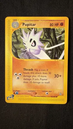 Pokemon Aquapolis Lot of 5 Cards, NM, Pupitar, Magnemite, Chansey, Exeggcute - Image 2