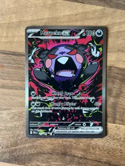 Pokemon Morpeko ex 117/084 SIR Pitch Black Special Illustration Rare English - Image 1