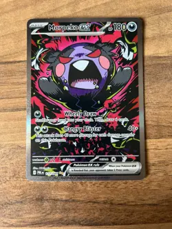 Pokemon Morpeko ex 117/084 SIR Pitch Black Special Illustration Rare English - Image 2