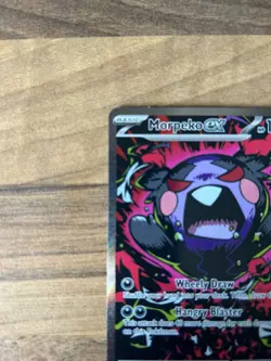 Pokemon Morpeko ex 117/084 SIR Pitch Black Special Illustration Rare English - Image 4