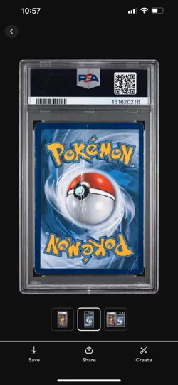 2015 POKEMON XY ANCIENT ORIGINS #93 FULL ART/GIRATINA EX PSA 1 - Image 5