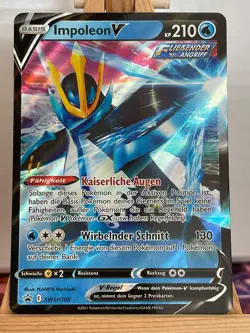 Impoleon V SWSH108 Black Star Promo Deutsch NM Pokemon - Image 1