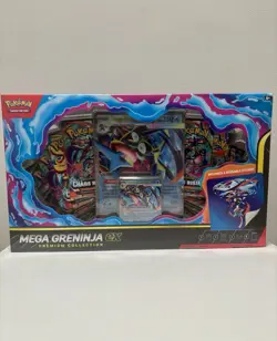 Pokemon TCG: Mega Greninja ex Premium Collection Box New/Sealed - Image 1