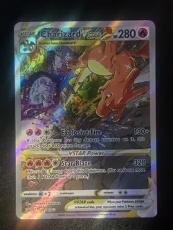 Charizard VSTAR SWSH262 Holo Black Star Promo Sword & Shield Pokemon Excellent - Image 1