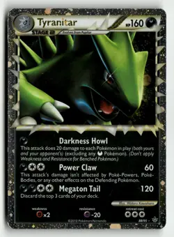 Tyranitar (Prime) - Unleashed (UL) 88/95 Pokemon - Image 1