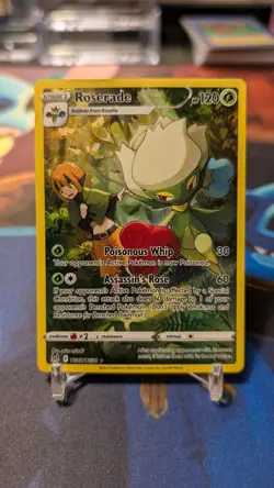 Pokemon TCG Roserade Lost Origin Trainer Gallery TG02/TG30 Holo Ultra Rare - Image 1