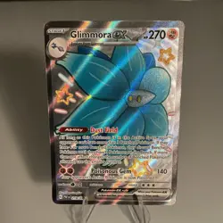 Pokemon Glimmora ex SV: Paldean Fates 218/091 Shiny Ultra Rare Holo Eng - Image 1
