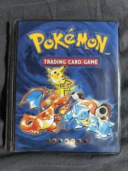 CLASSEUR WIZARDS POKEMON SET DE BASE EXCELLENT ETAT - Image 1