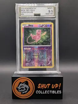 Mew 29/124 Reverse Holo Rare Pokemon XY Fates Collide TCG AGS 9.5 - Image 1