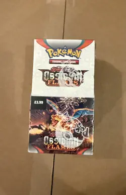 Pokemon Obsidian Flames Half Booster Box 18 Packs - New & Sealed - Image 1