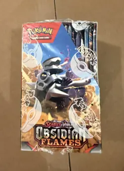 Pokemon Obsidian Flames Half Booster Box 18 Packs - New & Sealed - Image 2