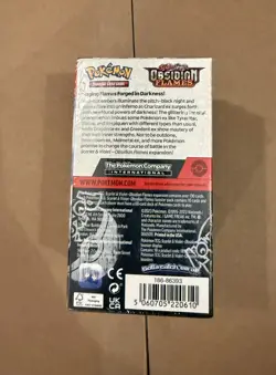 Pokemon Obsidian Flames Half Booster Box 18 Packs - New & Sealed - Image 3