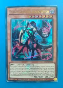Near Mint Yugioh Diabellstar the Black Witch 25LP-EN001 Emblazoned Ultra Rare - Image 1